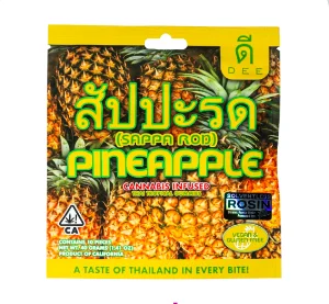 Buy Dee Thai Solventless Rosin Infused Gummies Pineapple