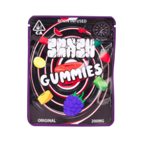 Smash Rosin Infused Gummies Blueberry For Sale